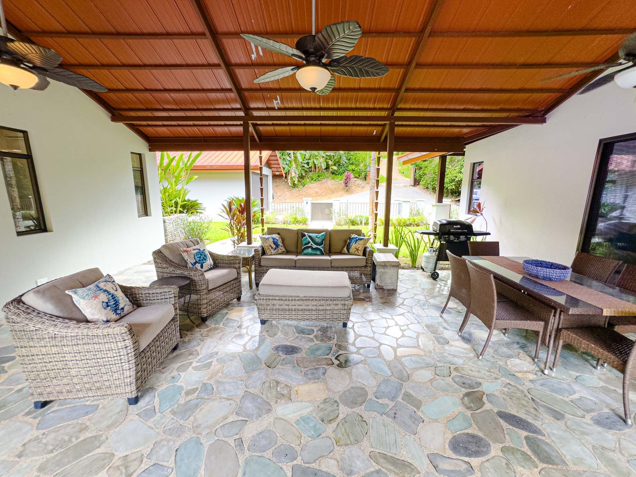 Luxury 3-Bedroom Waterfall-View Home