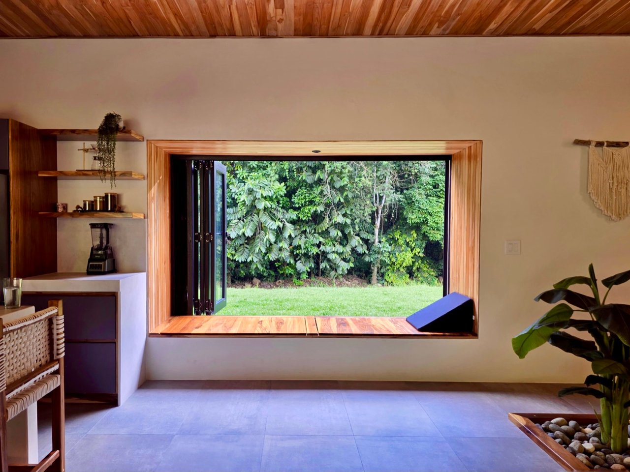 Stunning New Modern Home in Ojochal – Usable Lot Surrounded by Jungle and Creeks