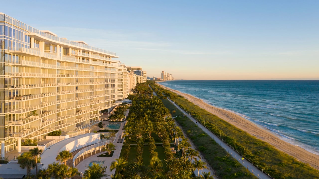 Four Seasons at The Surf Club Miami luxury oceanfront represented by Jeff Miller, top realtor in Miami specializing in high-end real estate