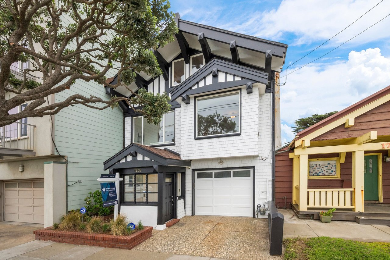 View of 1738 Great Highway from the street, Outer Sunset San Francisco