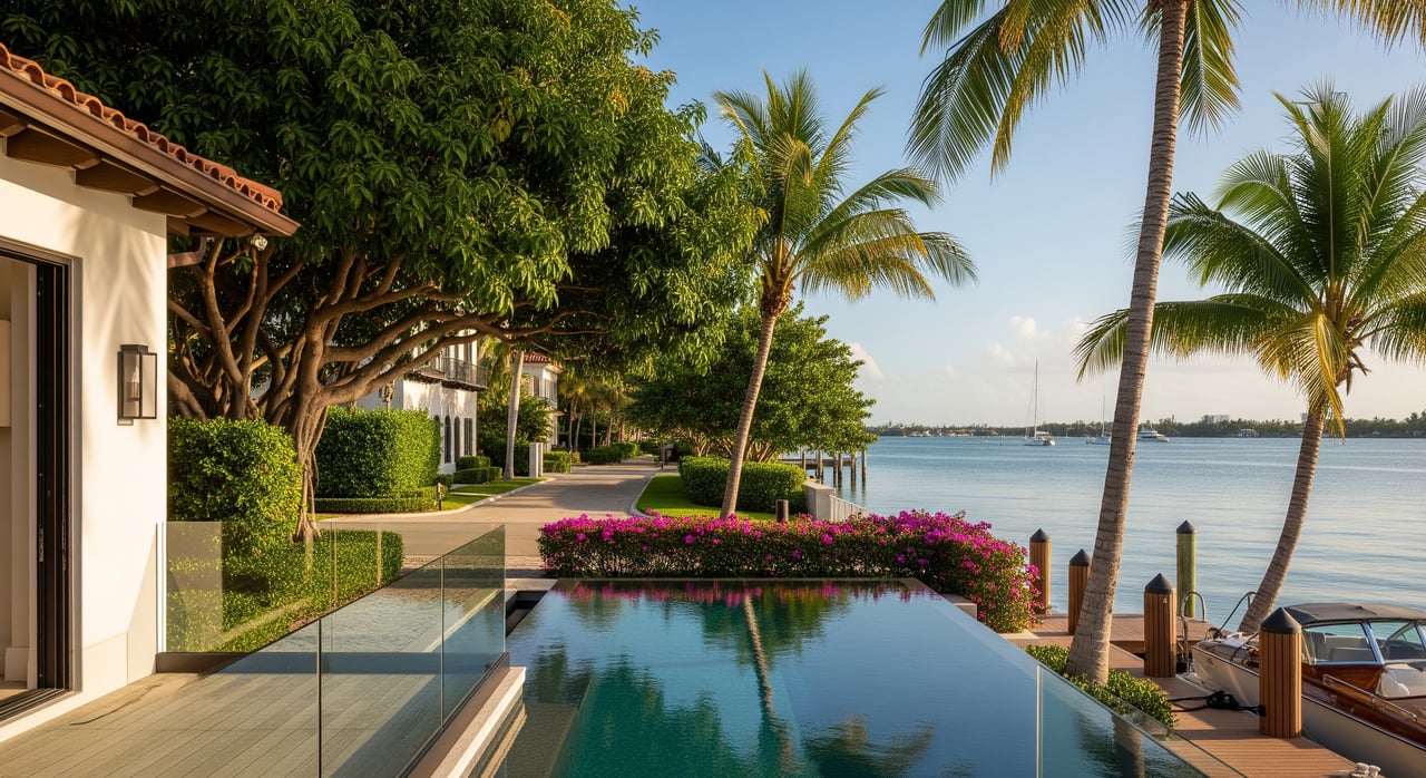 Waterfront vs. Non‑Waterfront in Coconut Grove