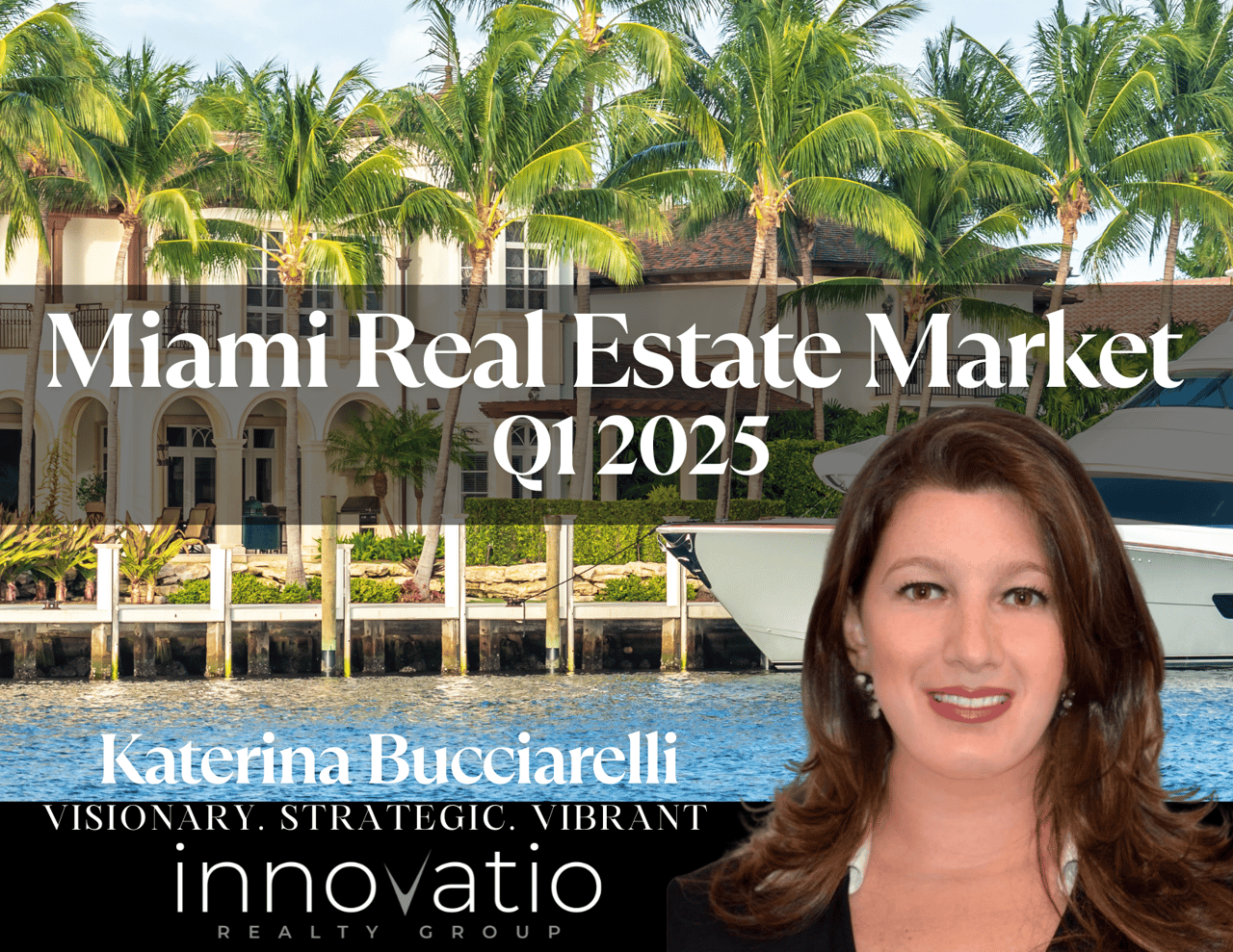 Miami Real Estate Market Q1 2025. 