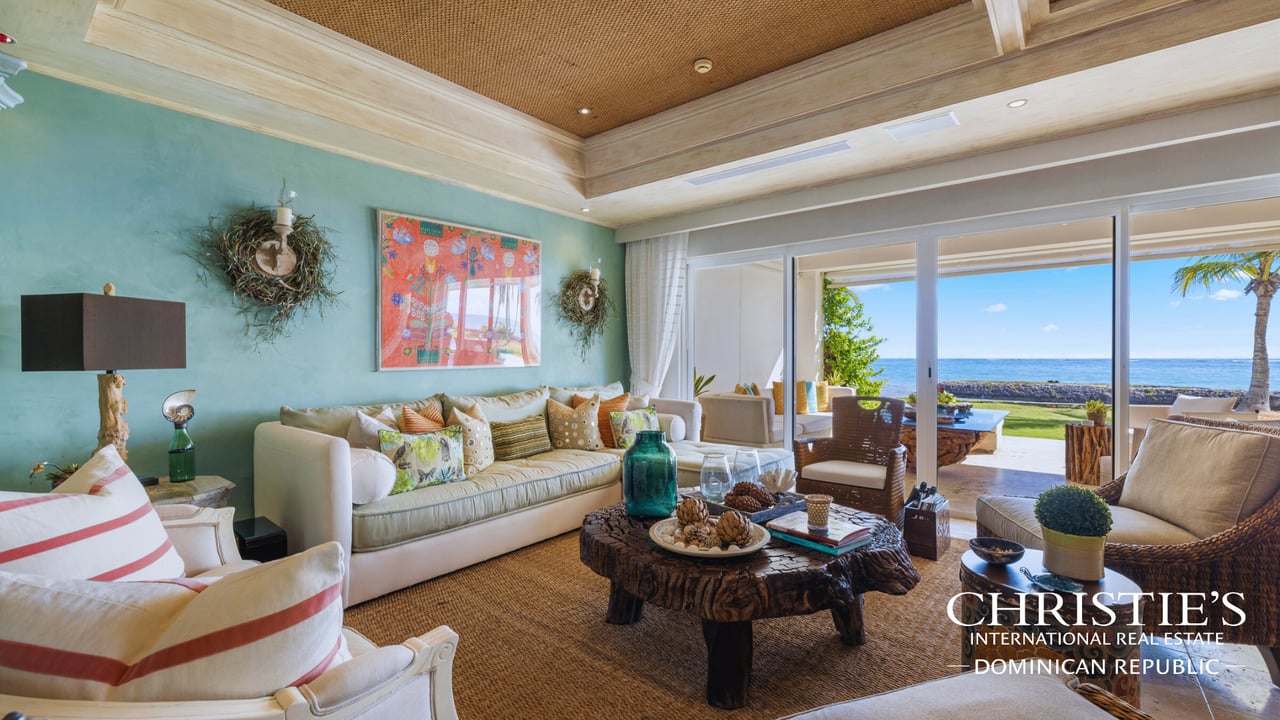 Cap Cana Oceanfront Luxury Condo with Direct Beach Access