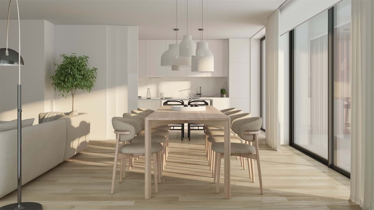 Spacious 3-Bedroom Sea-View Apartment with Rooftop Pool in Vila Nova de Gaia