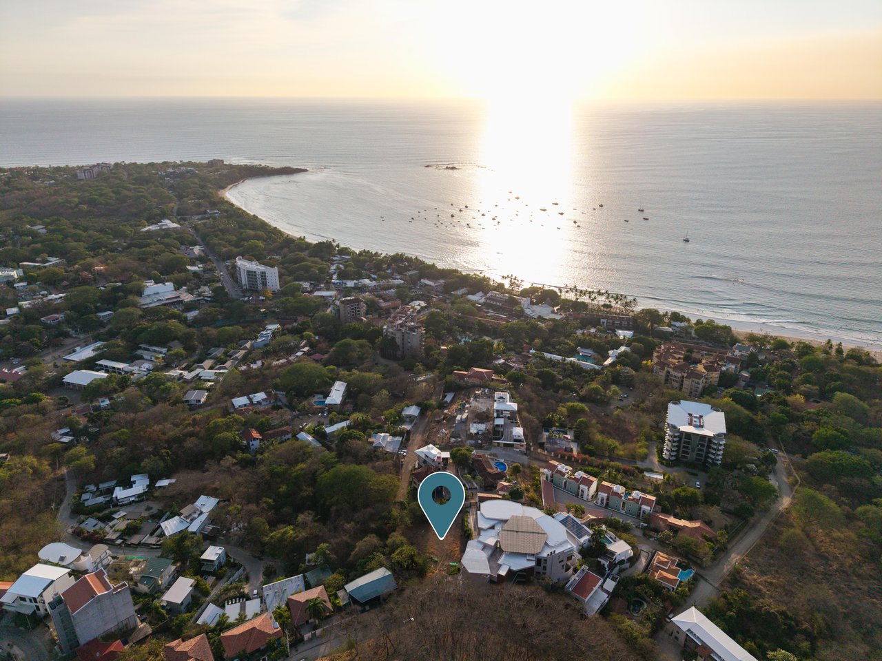 Villa Terraza Lot | Ocean View Opportunity in Tamarindo with Water and Power Already in Place
