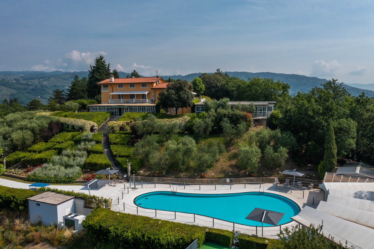 Map of Family Rental Retreat in Tuscany