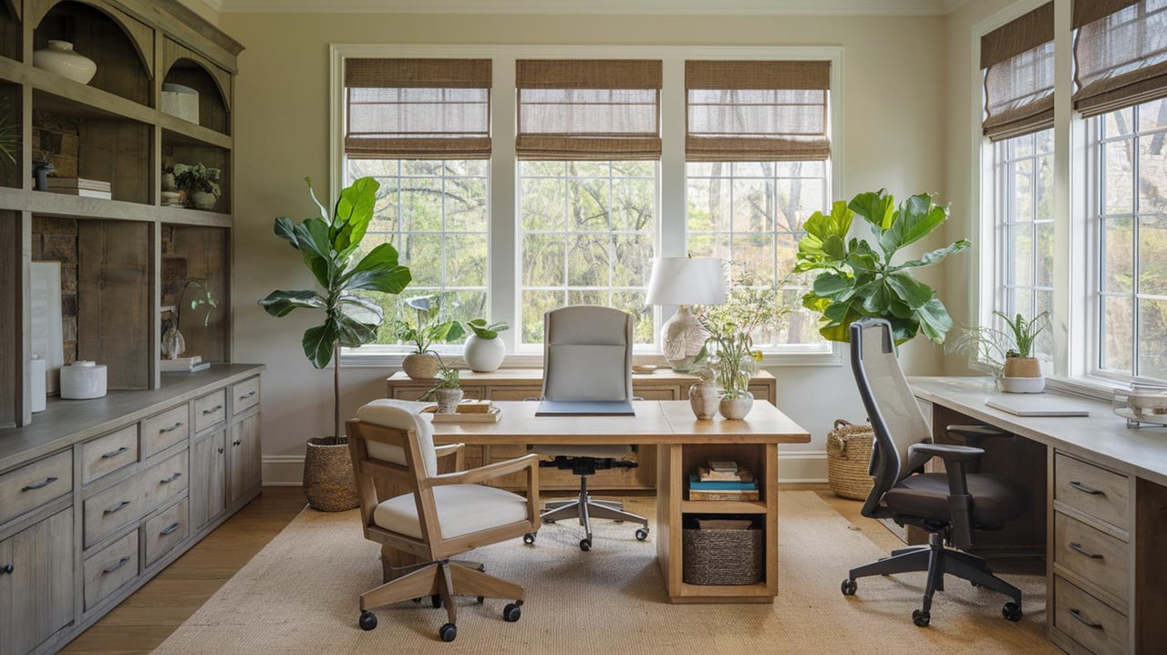 Home Office Design Ideas for Magnolia, TX Homes