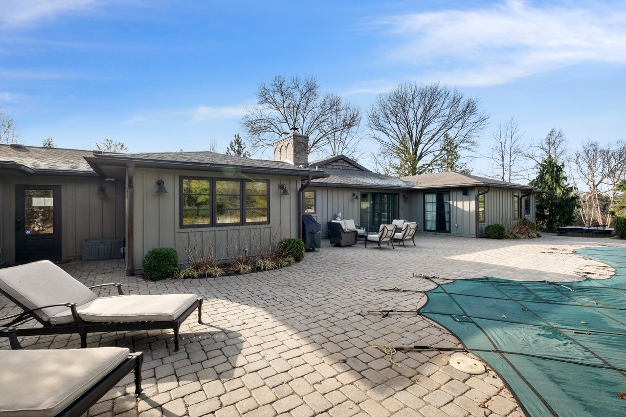 Sprawling Town & Country Ranch on 1.3 Acres with Pool