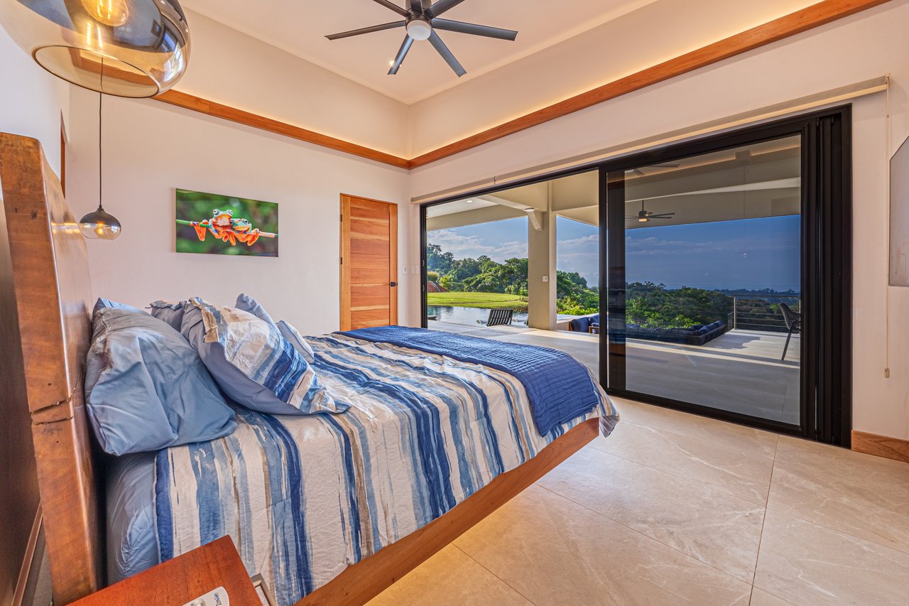 4 ACRES – 3 Bedroom Home “The Crystal Shire” With Wide Ocean View, Creek, Solar Power, Fine Craftsmanship, Self Sufficiency!!