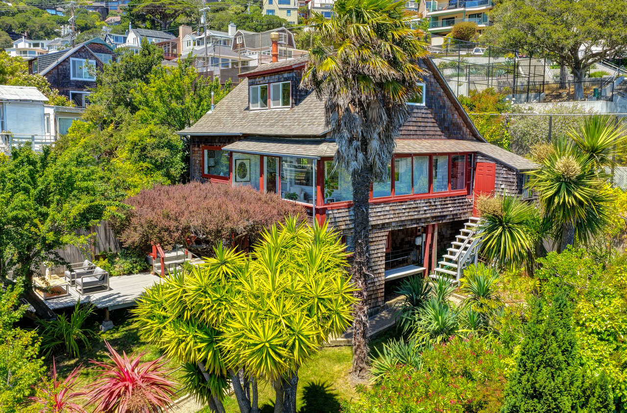 Sausalito Gem with San Francisco Views