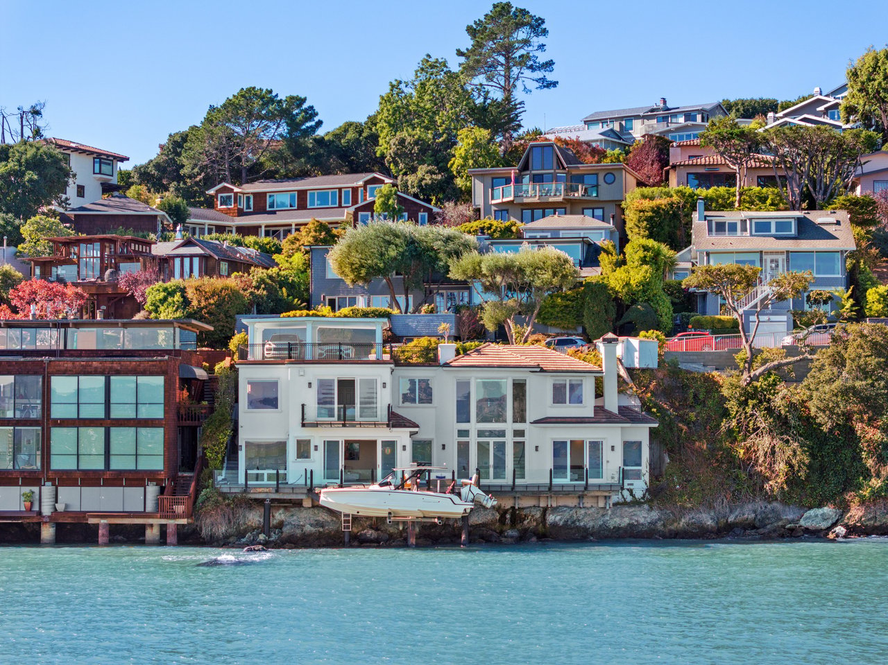 Spectacular Waterfront Home in Old Town Tiburon