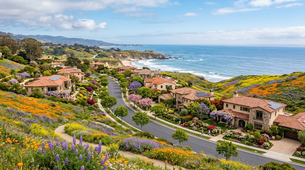Spring real estate market activity on the Central Coast