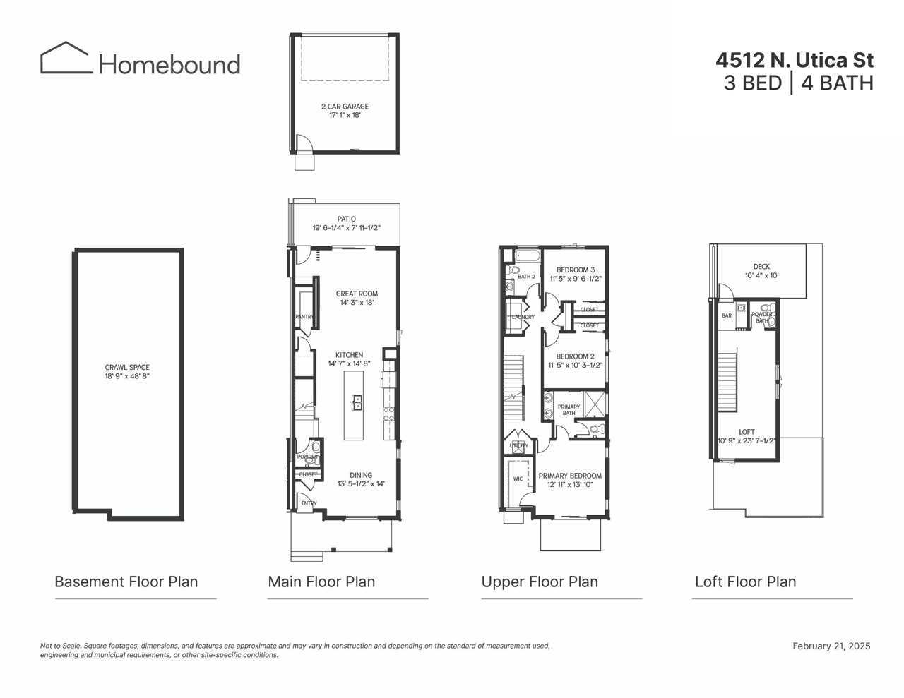 Utica St. Duplexes - Metro Elevation
