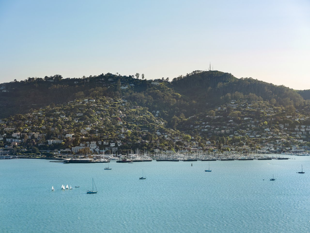 Exceptional Setting with views spanning San Francisco, the Golden Gate Bridge, Sausalito, and across the bay