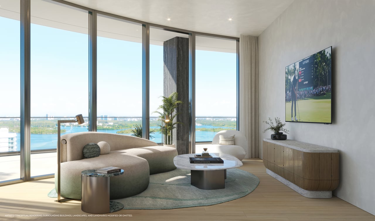 Inside the Rivage Bal Harbour Penthouse