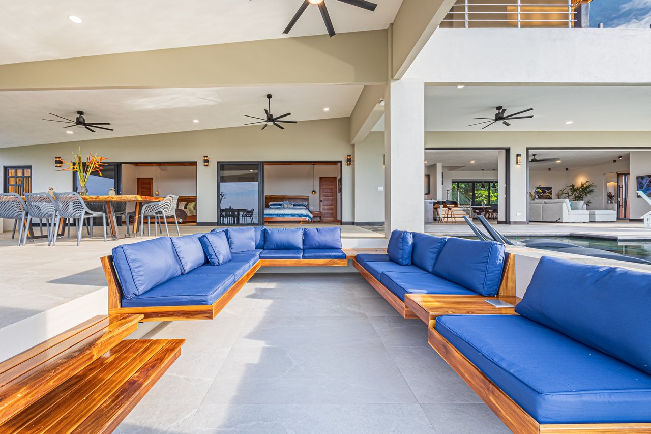 4 ACRES – 3 Bedroom Home “The Crystal Shire” With Wide Ocean View, Creek, Solar Power, Fine Craftsmanship, Self Sufficiency!!