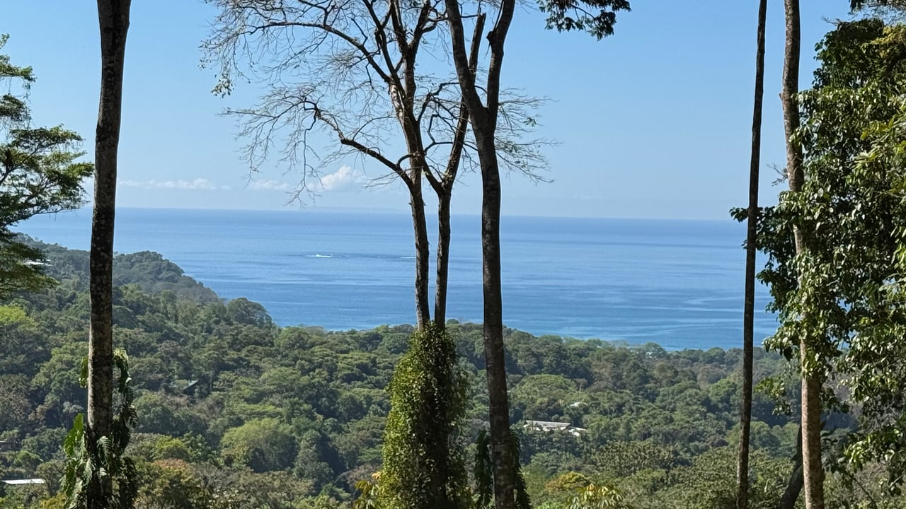 Two Ocean View Lots in Uvita – Easy Access and Large Building Sites