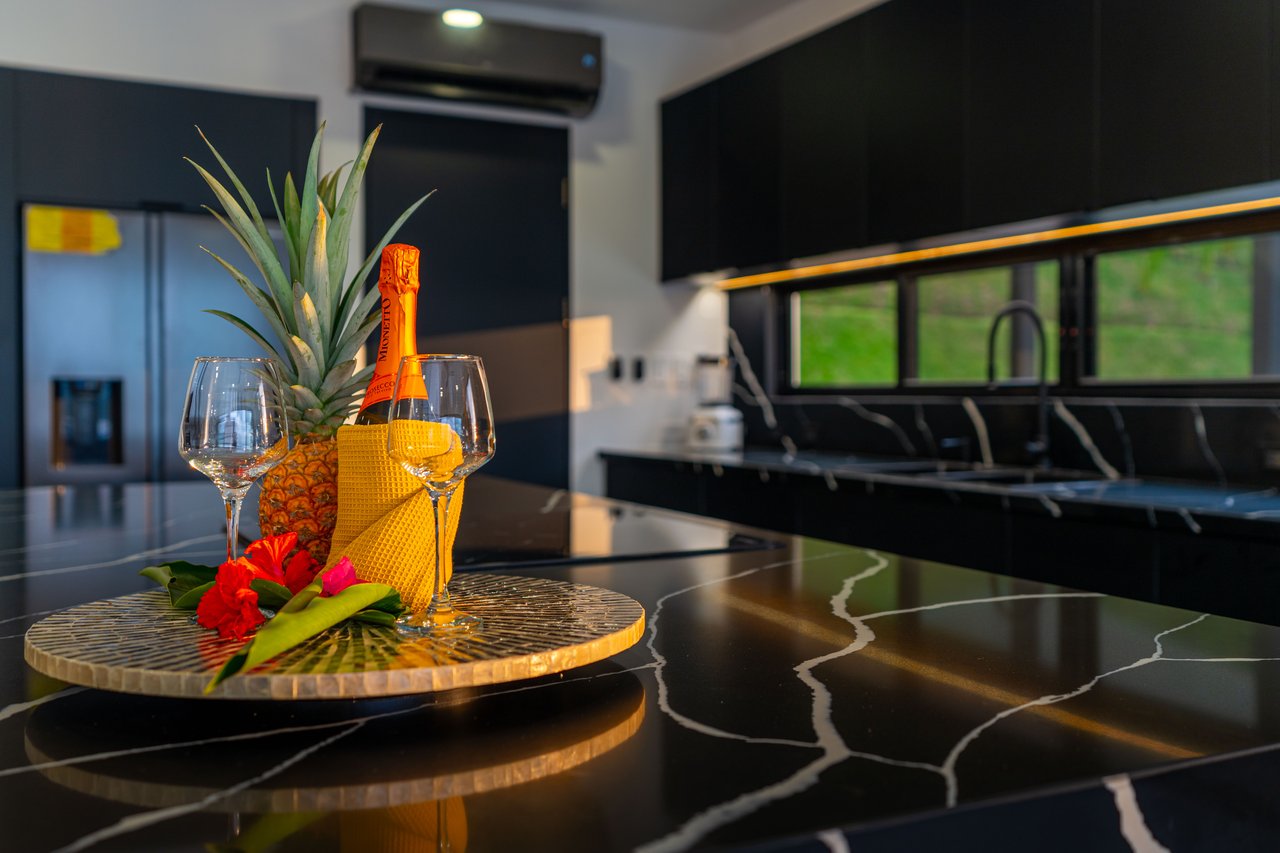 Luxury 4-Bed Home with Ocean & Jungle Views in Ojochal