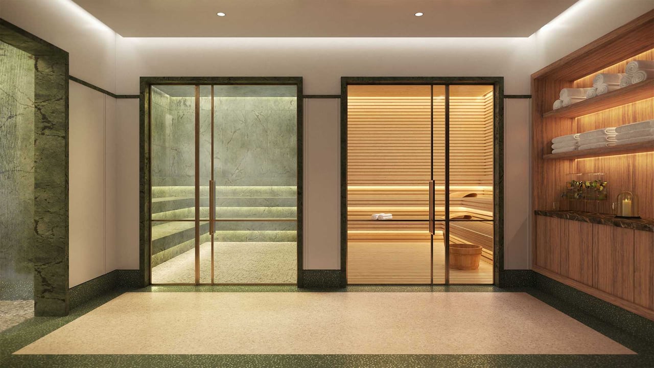 Shell Bay spa sauna 