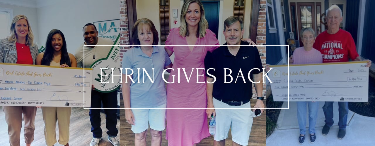 Ehrin Gives Back