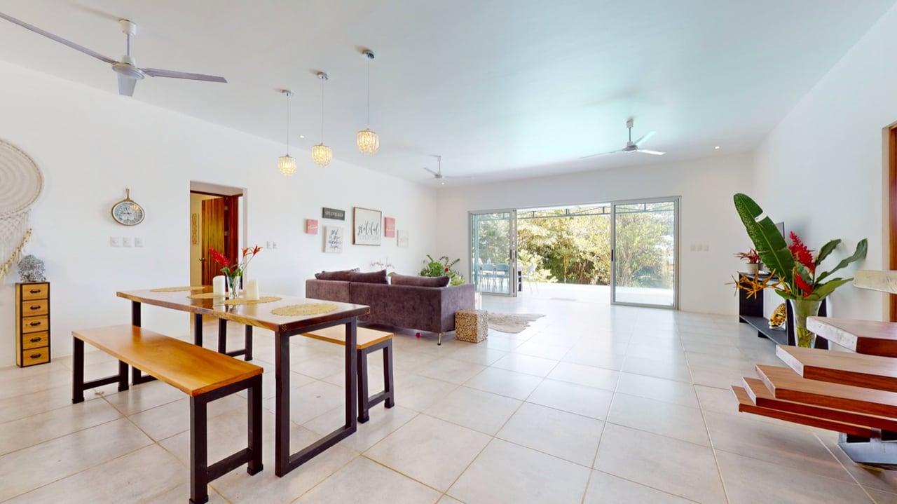 Harmonious Modern Uvita Home with Infinity Pool, Ocean Views, and Rental Options