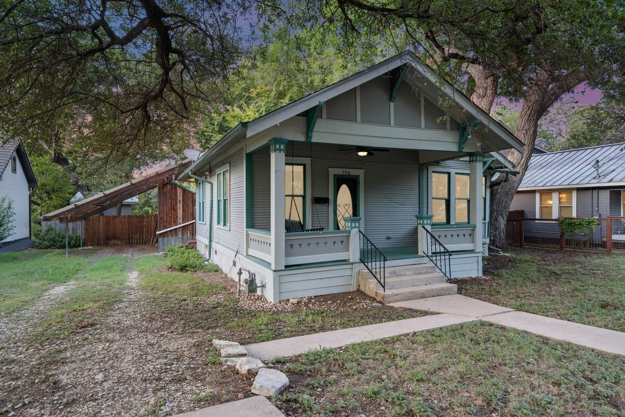 SOLD by Keenan Group: 706 E Monroe Street - Travis Heights Historic Charmer
