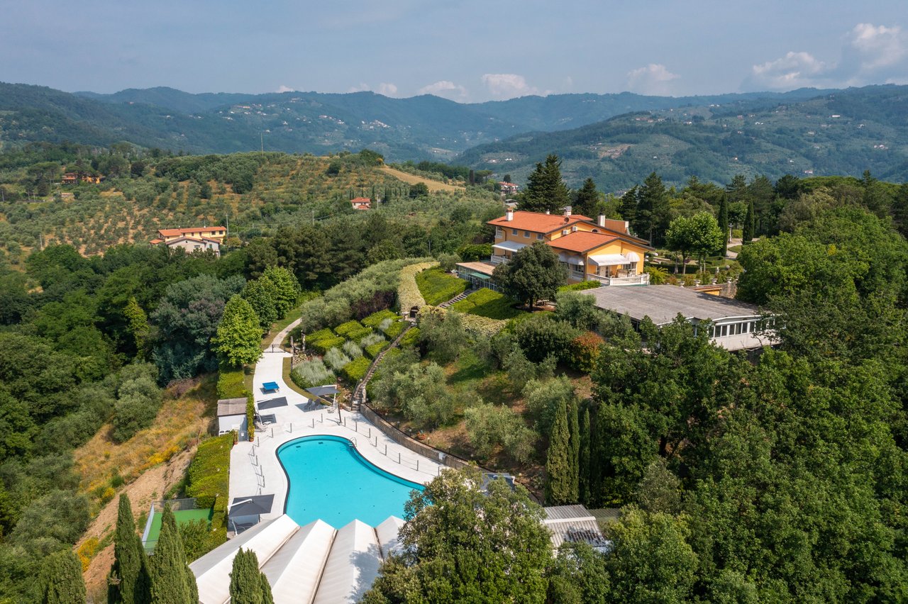 Map of Family Rental Retreat in Tuscany