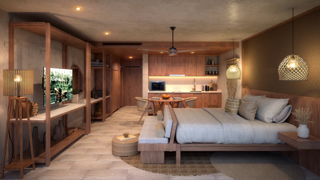 B105 Mayaliah by MGallery |  Beautiful 1 Bed in Tulum