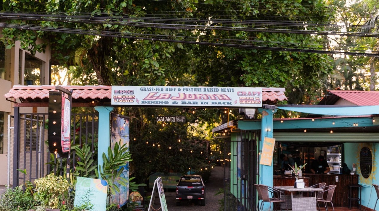 0.23 ACRES – Multi-Business Property In The Heart Of Dominical – Restaurant, 4 Cabins & Commercial Rental!!!!