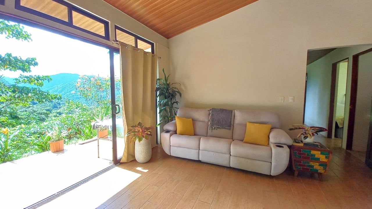 Charming Mountain Retreat with 2 Bedroom Home and Rustic Cabin