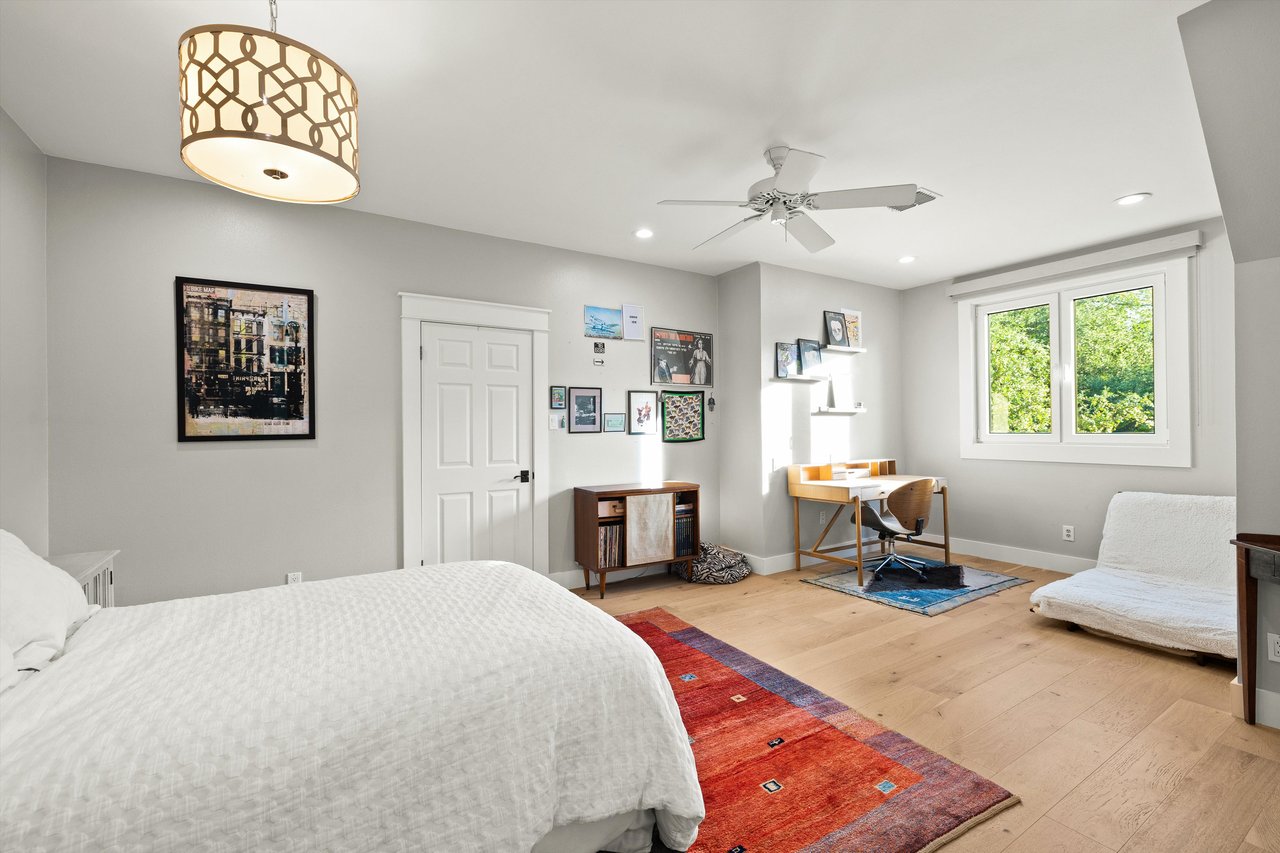 Fourth bedroom with full ensuite bath