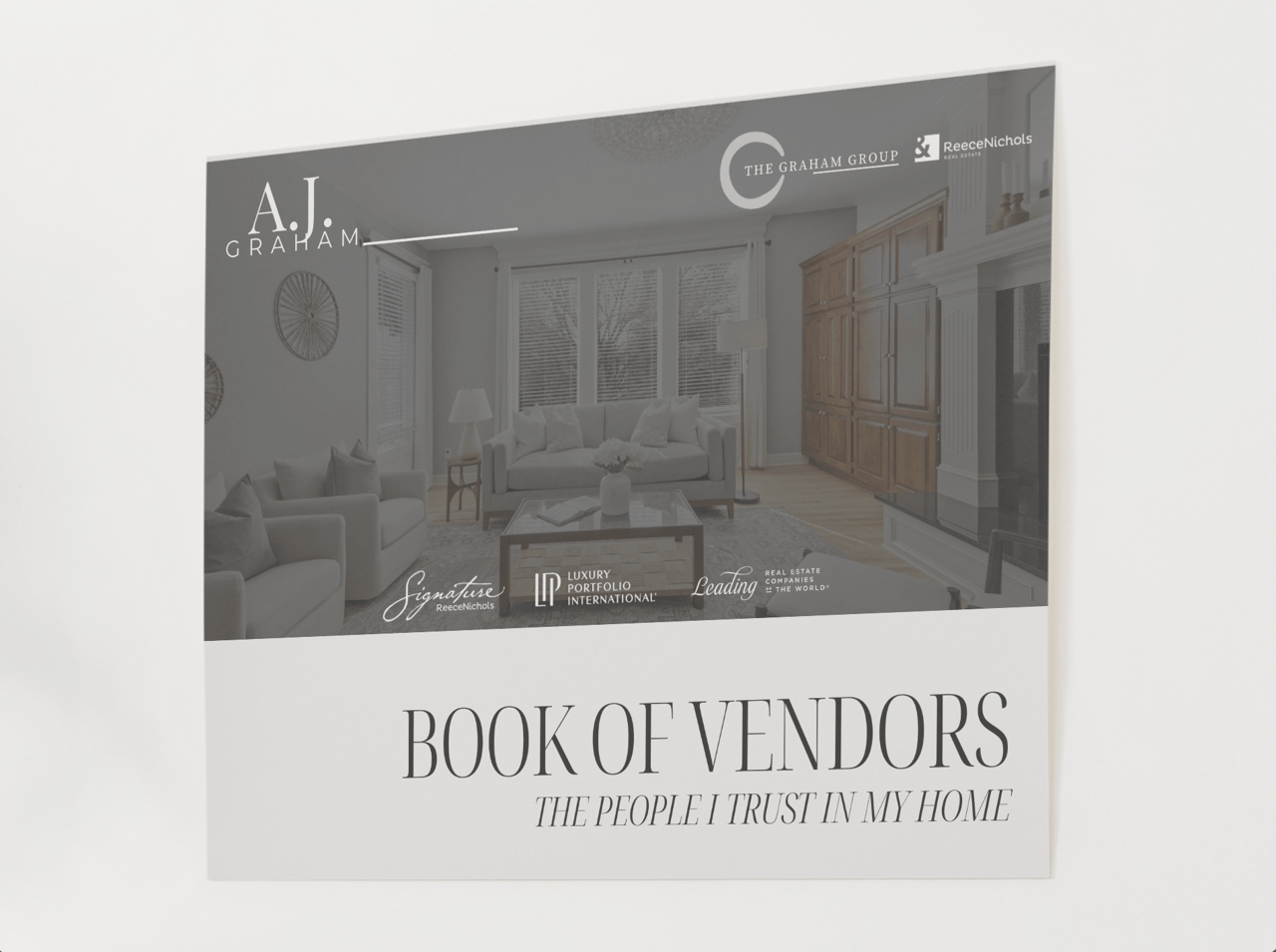 Book of Vendors: The People I Trust in My Home