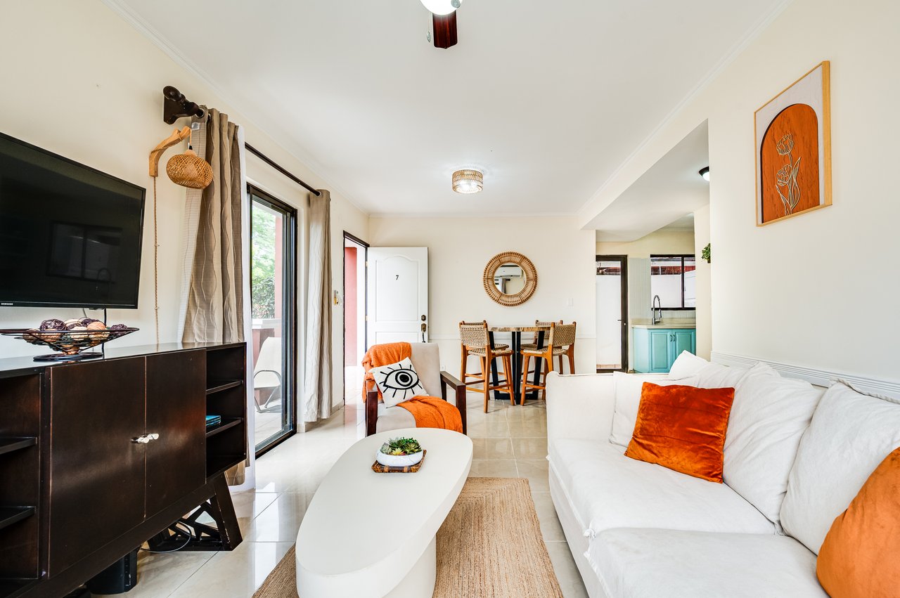 Balcones del Pacifico #7 | Ground-Floor Condo in Tamarindo – Walk to Beach & Pool Access
