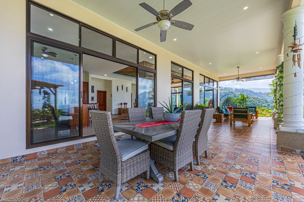 Luxury Ocean View Home with Infinity Pool in Hills of Portalon – Move-In Ready