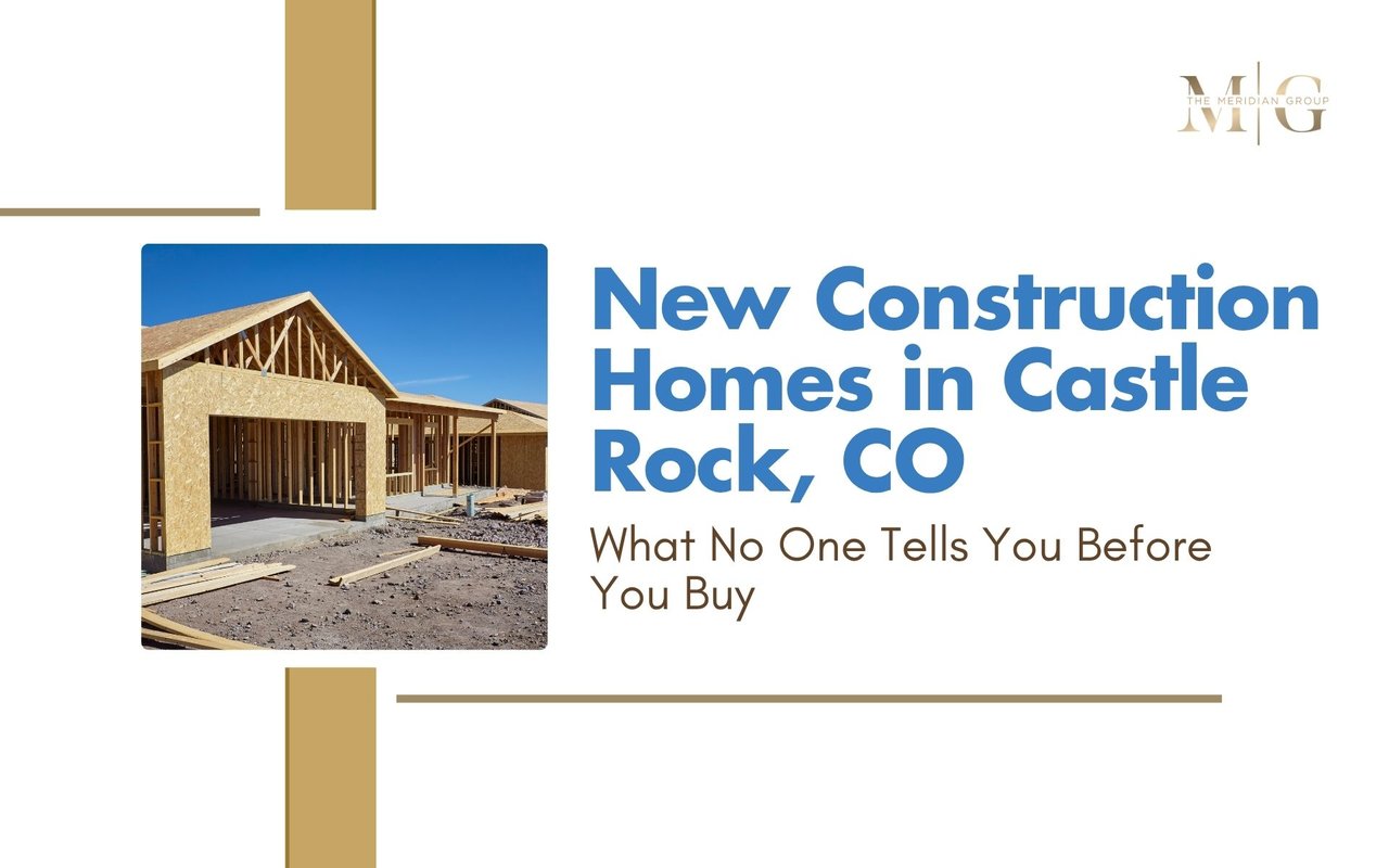 new construction homes Castle Rock CO, new build homes Castle Rock Colorado