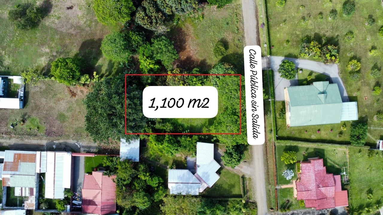 PRIME 1,100 M² LOT IN RESIDENCIAL LOS VIEJOS – FLAT, PRIVATE, AND READY TO BUILD