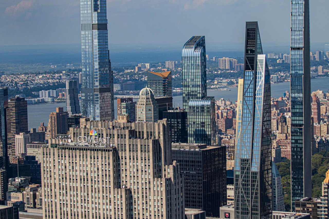 Central Park Tower, the world's tallest residential skyscraper overlooking Central Park on Billionaires' Row in Midtown Manhattan.