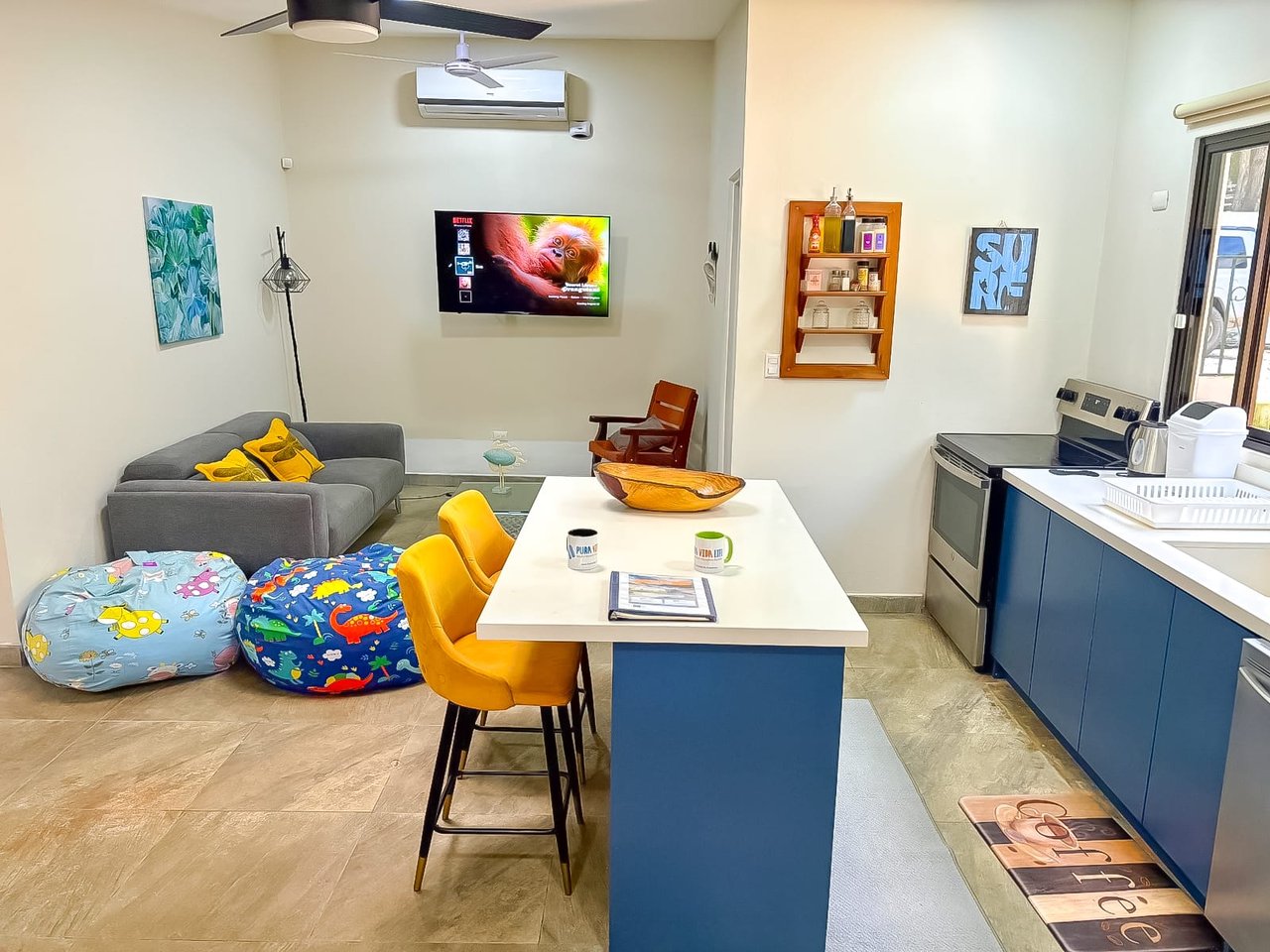 Casa Daniel | Modern Remodeled Duplex Just 500m from the Beach in Playa Potrero!