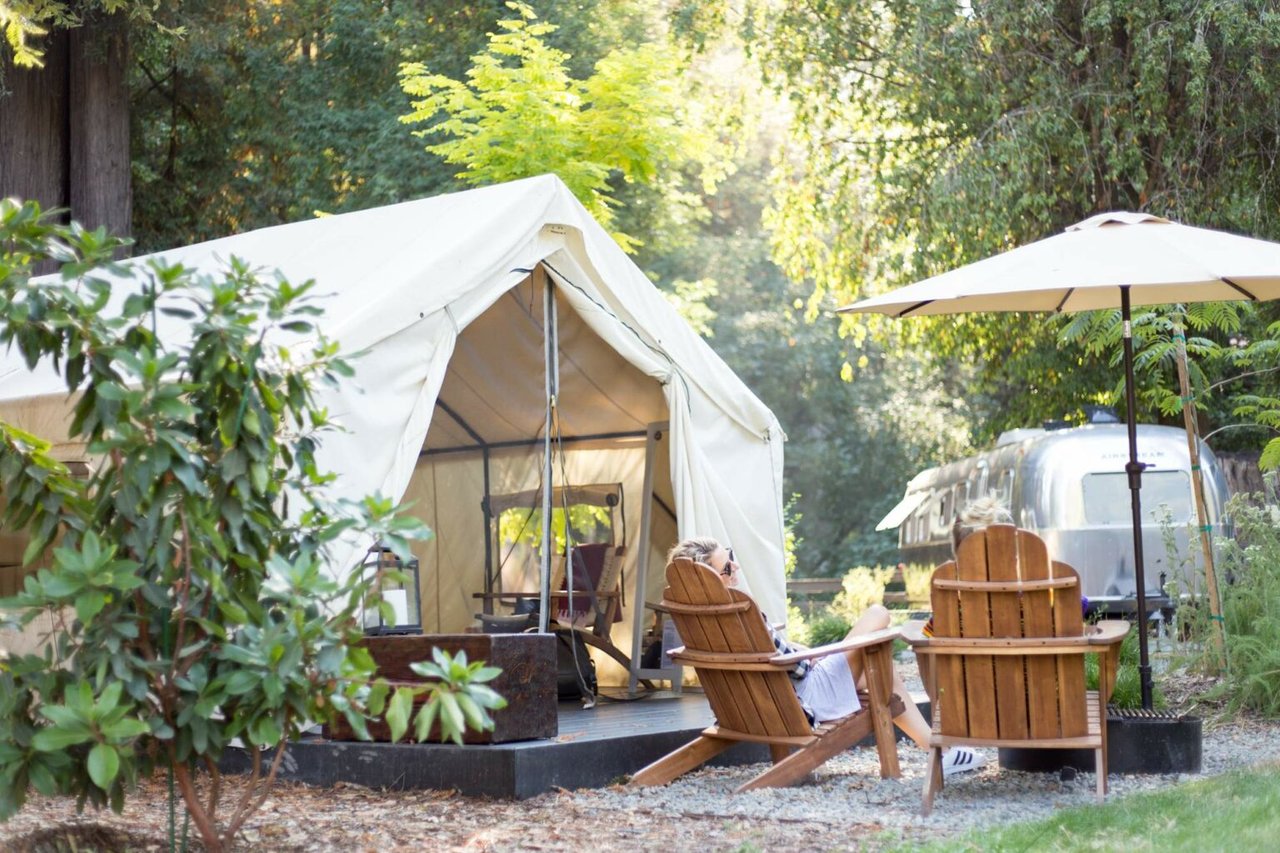 Sonoma County Spots Among Best Places To Go Glamping, According To Travel + Leisure