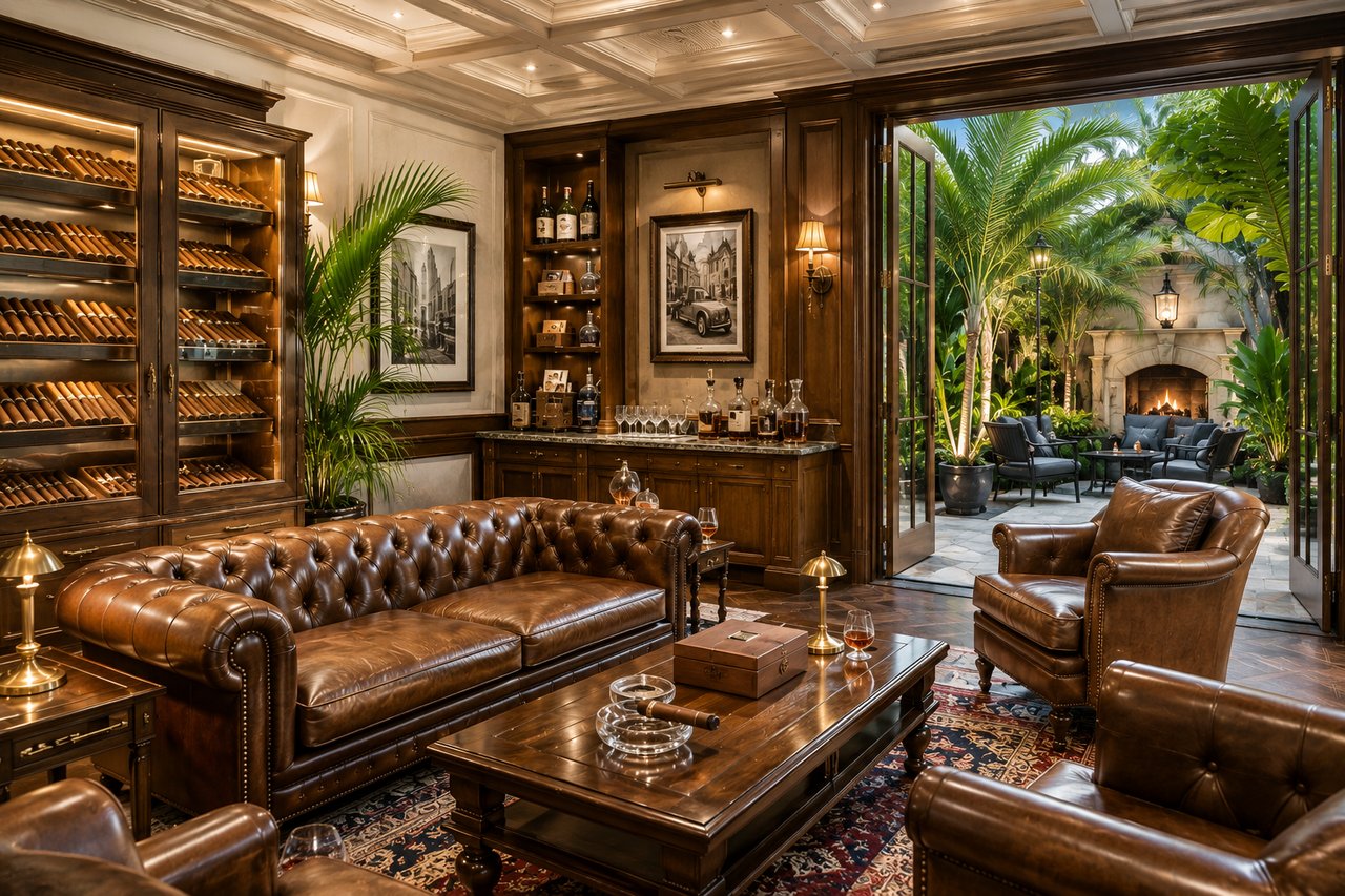 Why LA Luxury Homes Are Copying the Grand Havana Room Beverly Hills Model for Private Cigar Lounges