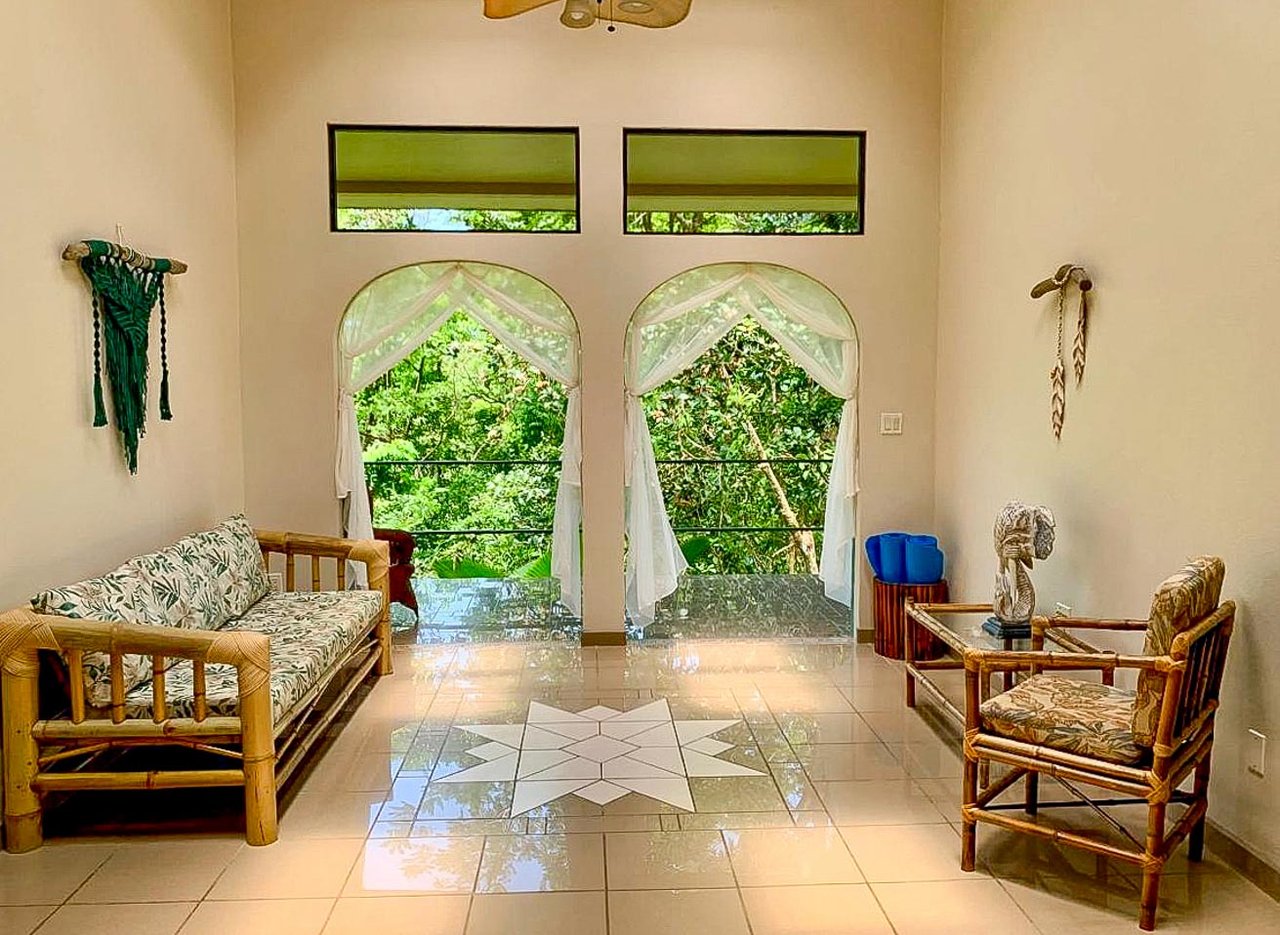 3 Bedroom Rainforest Home in Ojochal With River & Waterfall | 3.5 Acres Private