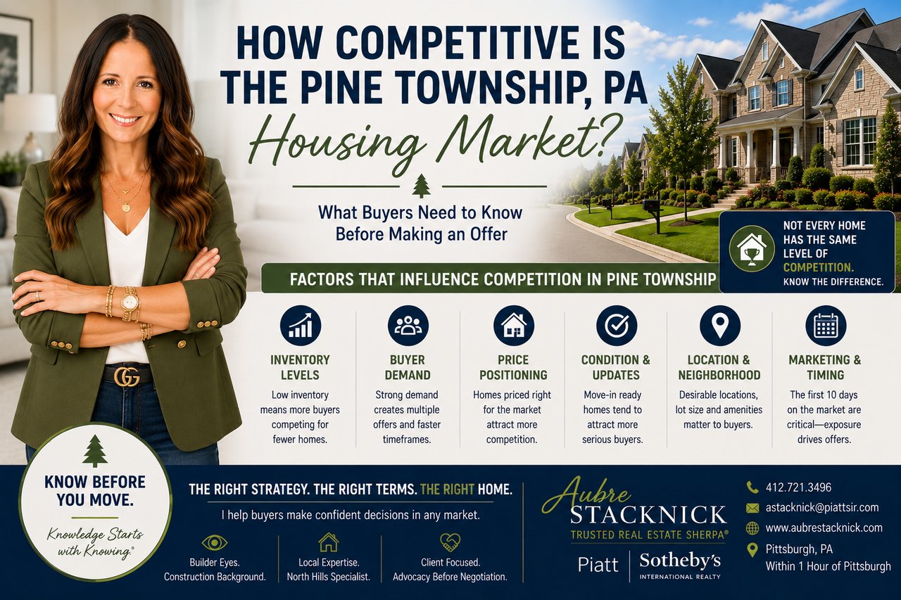 Buying in Pine Township? Competition Isn't the Same for Every House