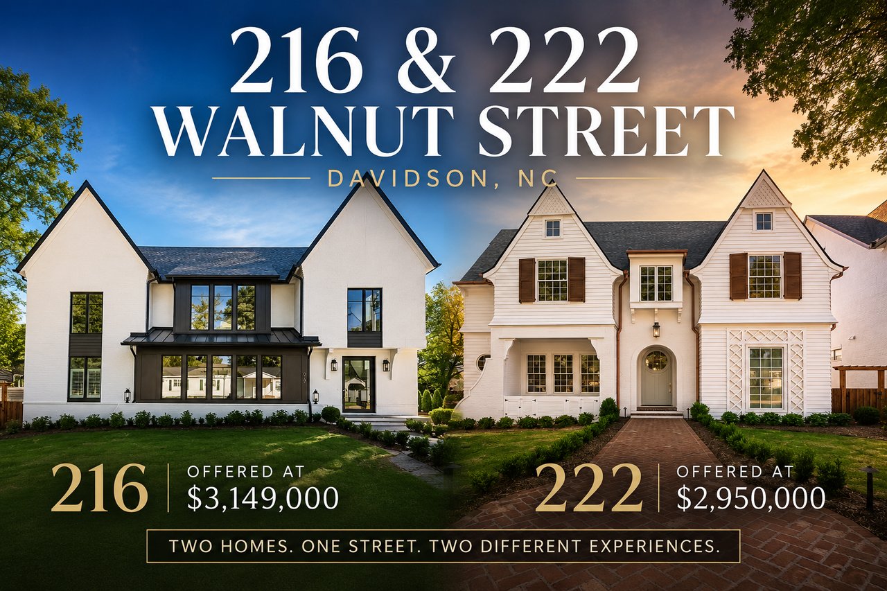 North Carolina Luxury Lifestyle homes | Davidson, NC