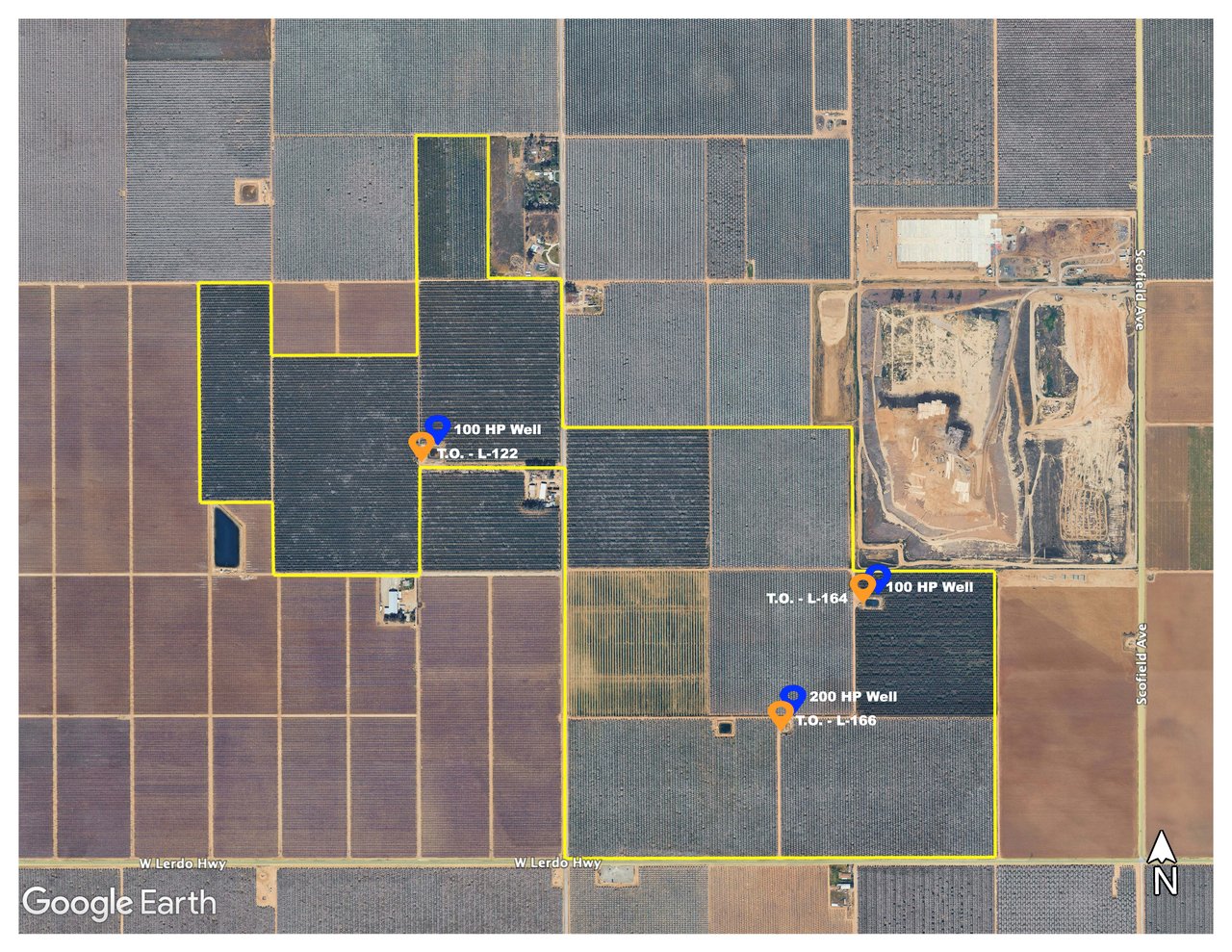 474.25 +/- Acres Producing and Redevelopment Opportunity
