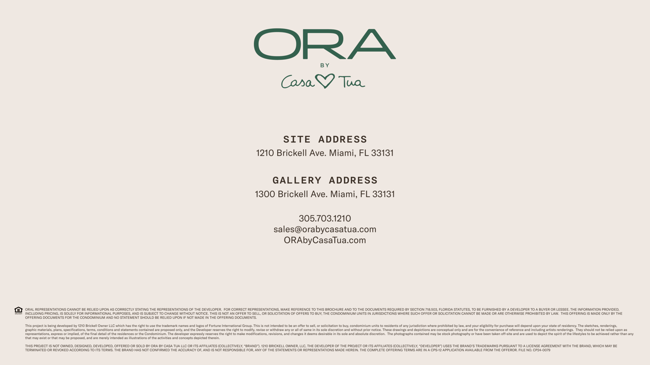 Ora by Casa Tua