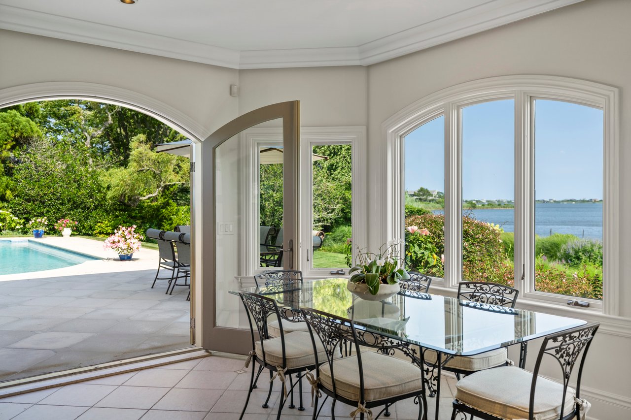 Ondine: An Extraordinary Mecox Bay Waterfront Estate