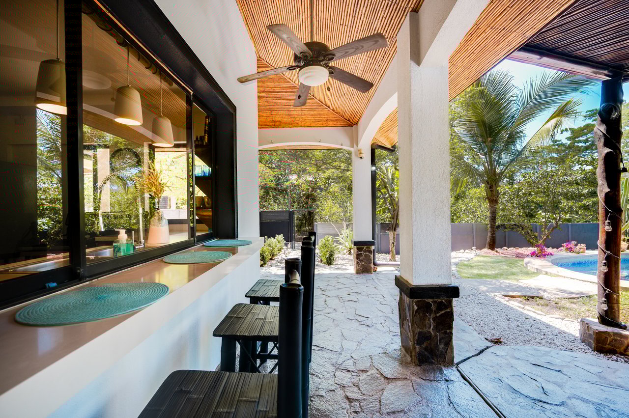 Casa Tranquilo | Stylish 3-Bedroom Oasis with Pool Near Playa Conchal