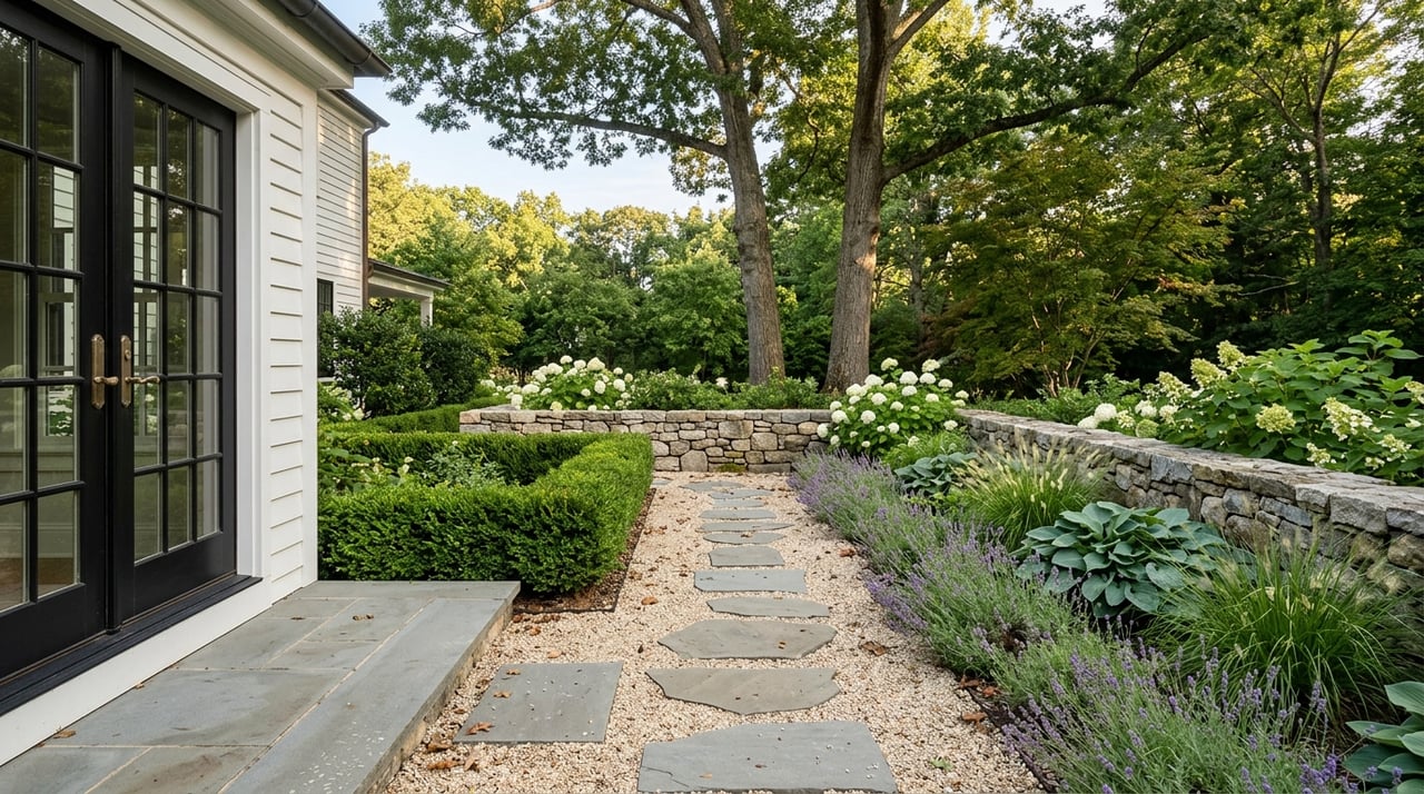 Garden And Acreage Living In Greenfield Hill