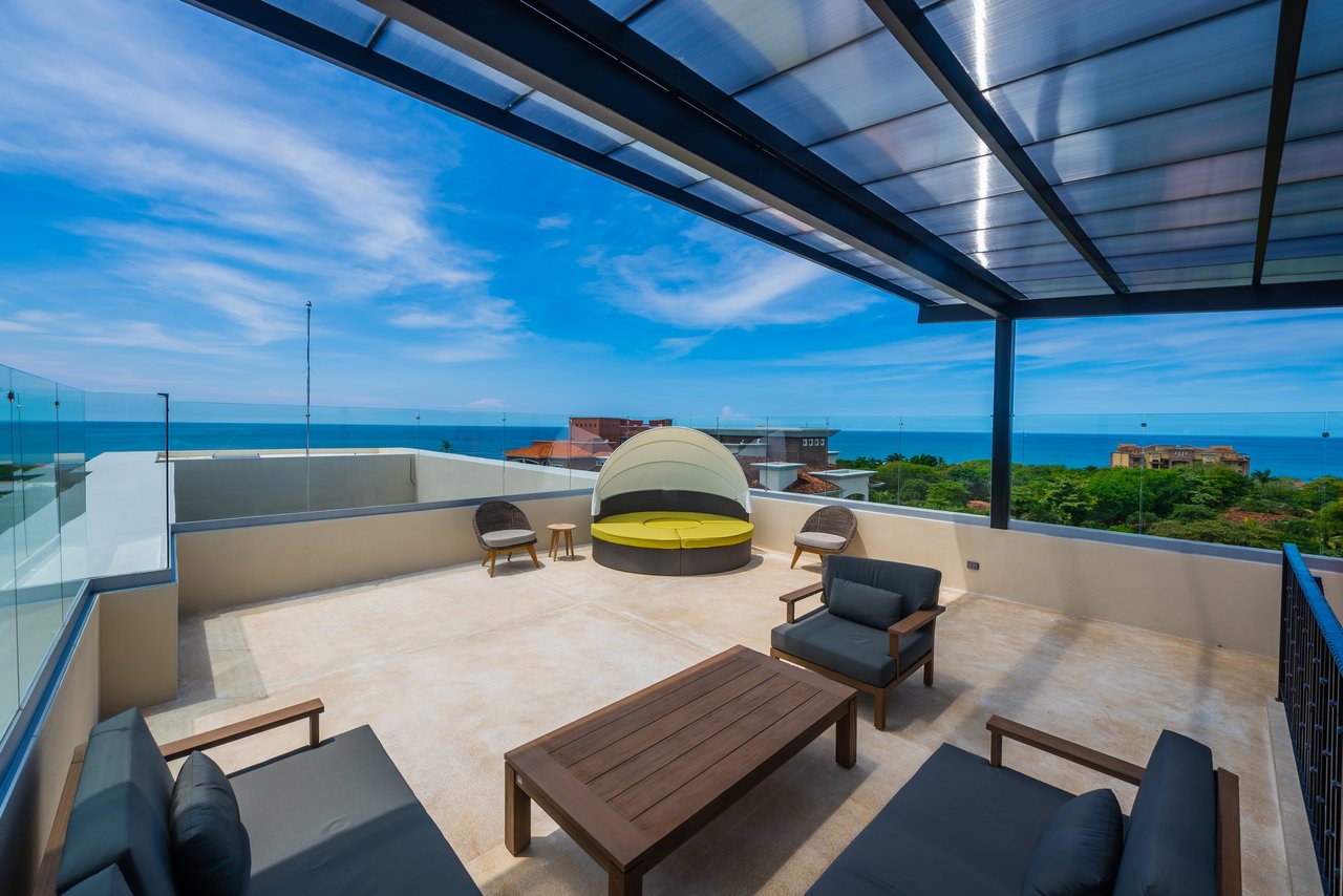 Peninsula Double Penthouse | Ocean View Luxury Condominium in Playa Langosta!