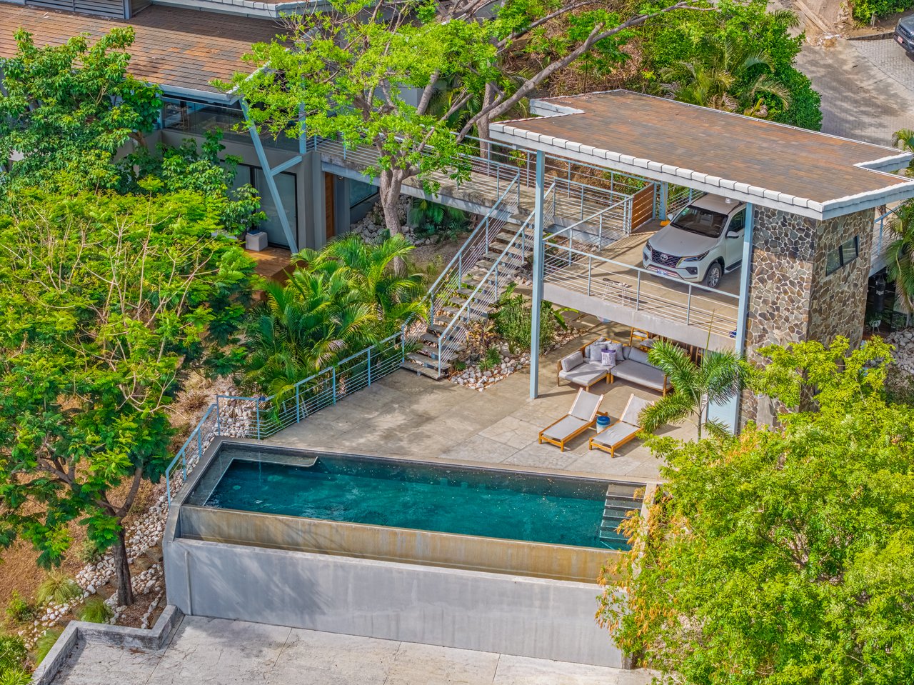 Casa Bosque y Mar | Luxury Ocean & Jungle Retreat in Las Ventanas, Playa Grande